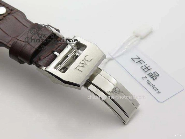 MIROTIME 0206 TechFriendly Big Pilot IW5009 Grey Dial ZF Edition Grey Dial On Brown Leather Strap A51111 (Fantasy Dial Color) 7326